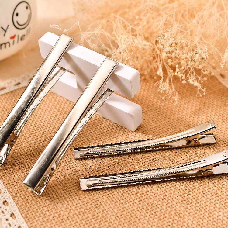Square duckbill clips, diy hair clips, wholesale hair accessory materials, bb clips, plain clips, hair clips, square clips, duckbill clips, headwear pic 14