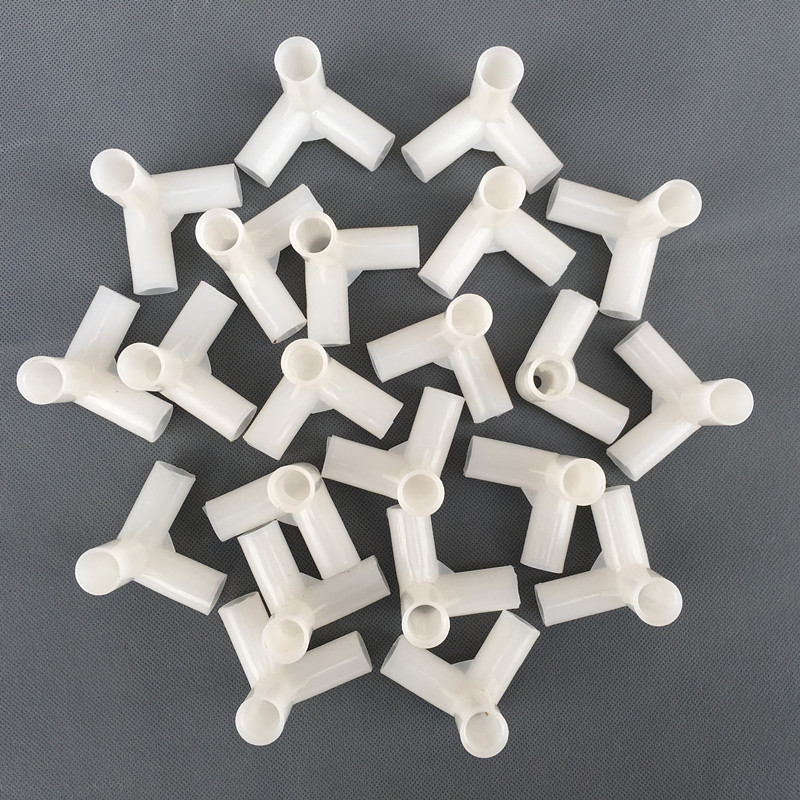 Factory direct supply of plastic three-way joints specifically for mosquito net 1.3 frame accessories. Wholesale in stock. Inner diameters available from 7.9mm to 8.5mm pic 7