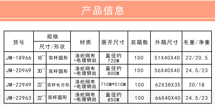 餐桌食品罩饭菜罩子厨房盖菜罩布艺双杆高档可折叠防苍蝇防尘批发详情8