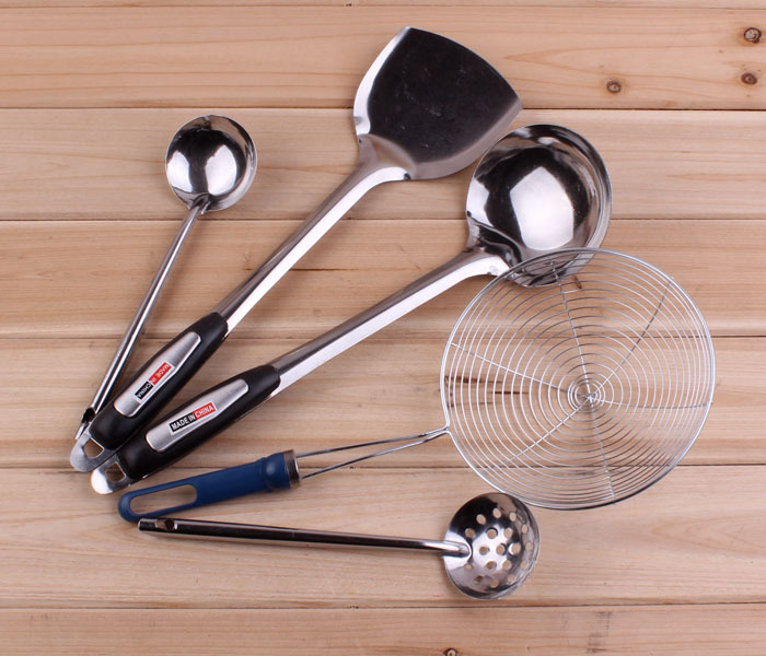Cross-border best-selling five-piece sets of spoons, spatulas and strainers, multi-style kitchen utensware sets, wholesale of kitchenware peeling gifts pic 35