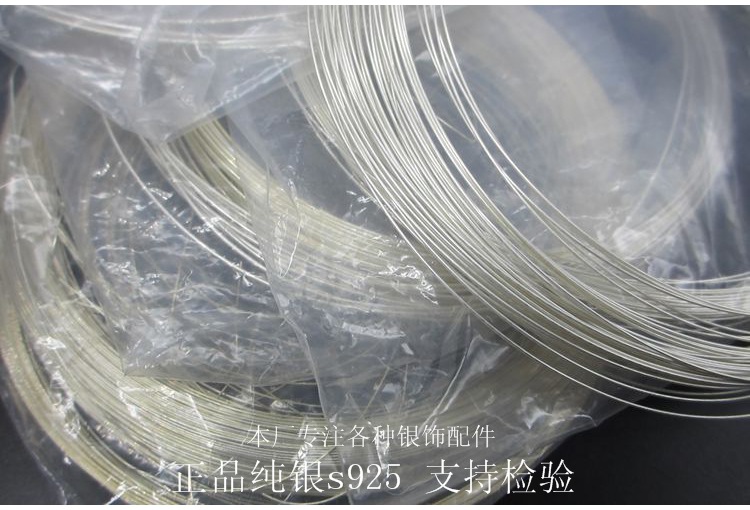 Factory direct sales of 925 silver wire wholesale, 0.4mm, 0.6mm, 0.8mm, 1.0mm DIY jewelry accessories, Taiyin pic 3