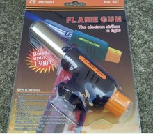 Butane gas spray gun, open flame igniter, kitchen, portable windproof outdoor spray gun, welding gun, gas pic 11