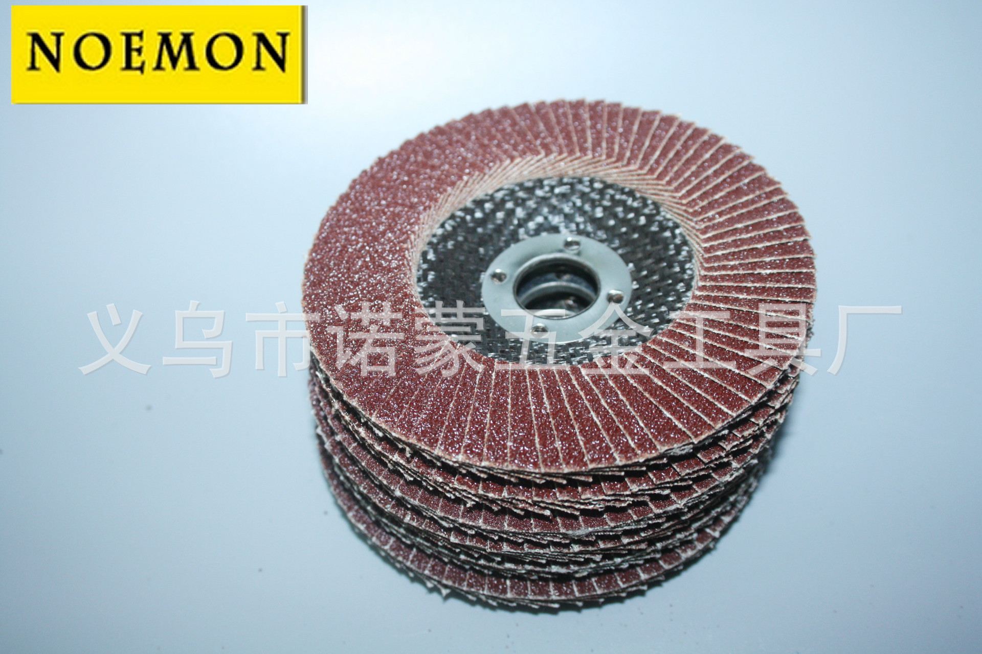 Factory direct supply of 4.5-inch brown corundum red sand mesh cover, blade and impeller 115*22mm polished wheel pic 6