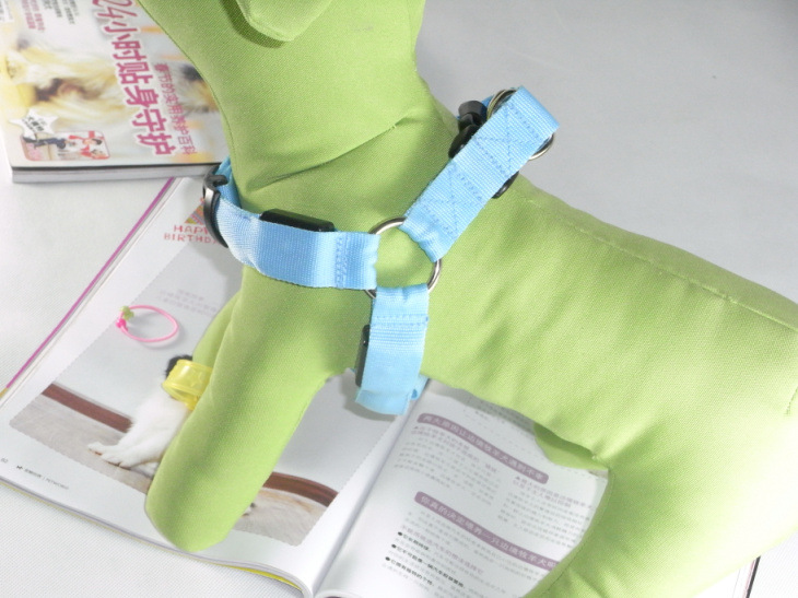 USB charging LED light-up pet chest and back strap, dog back strap, flashing pet chest strap, luminous dog strap, leash chest and back pic 12