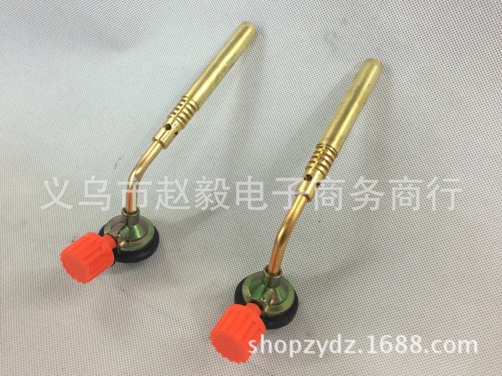 手动点火喷枪头烧猪毛卡式喷头喷枪焊枪 点火器丁烷气喷枪详情12