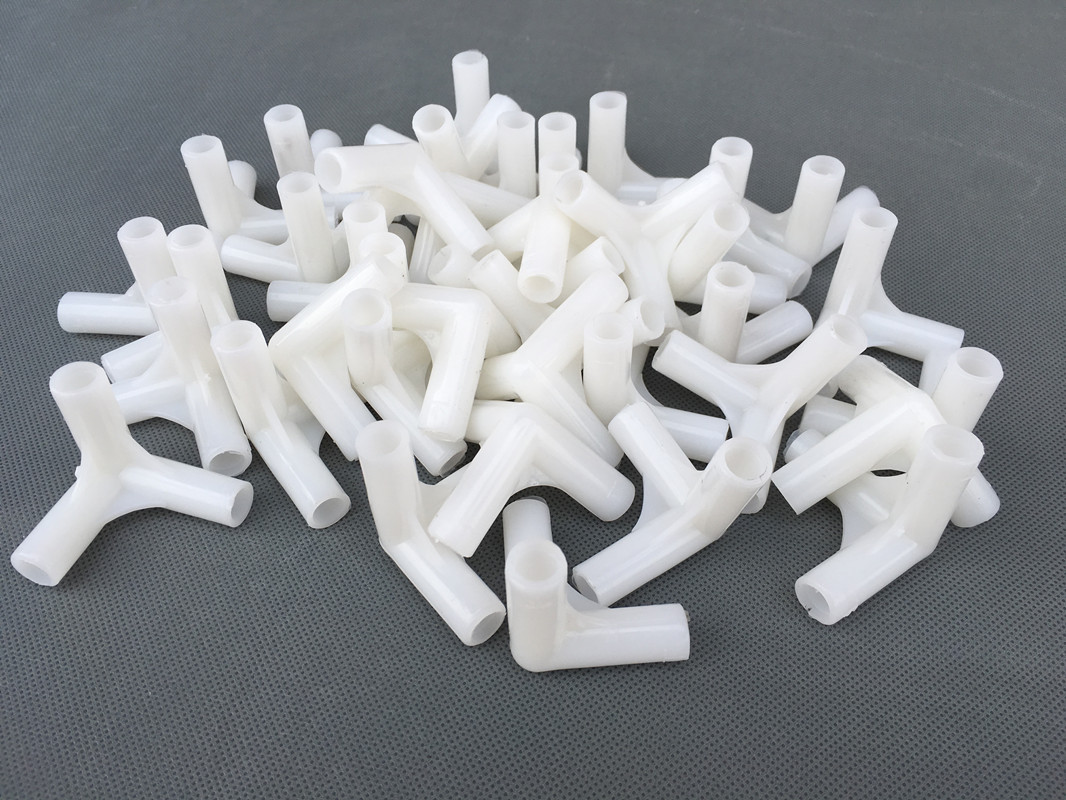 Factory direct supply of plastic three-way joints specifically for mosquito net 1.3 frame accessories. Wholesale in stock. Inner diameters available from 7.9mm to 8.5mm pic 17