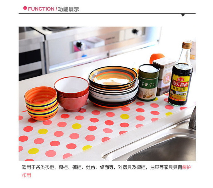 Factory direct sales of cabinet drawer paper, wardrobe moisture-proof, kitchen waterproof paper, moisture-proof paper, drawer paper, shoe cabinet, desk paper pic 2