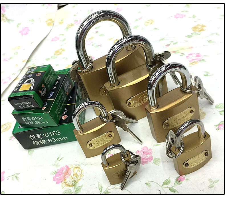 【产地小挂锁】38mm电箱锁一字门锁创意时尚超可爱锁子厂家直销详情34