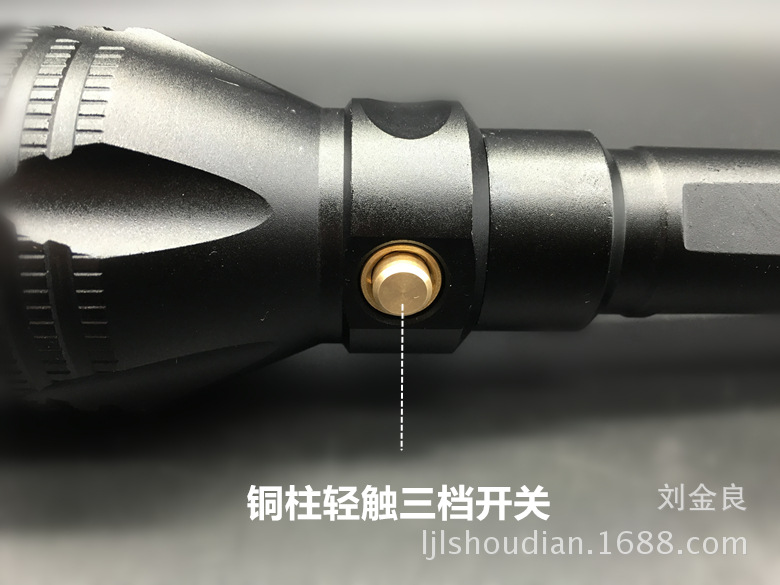 The manufacturer supplies wholesale L2 high-intensity professional diving deep-sea operation patrol aluminum alloy flashlights of 2 pieces 18650 pic 10