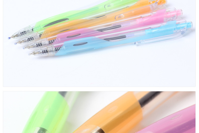 Factory direct supply of Zhongyou Pen 5336 Zhongyou Pen 0.7MM dual-color rod advertisement Zhongyou writing smoothly pic 9