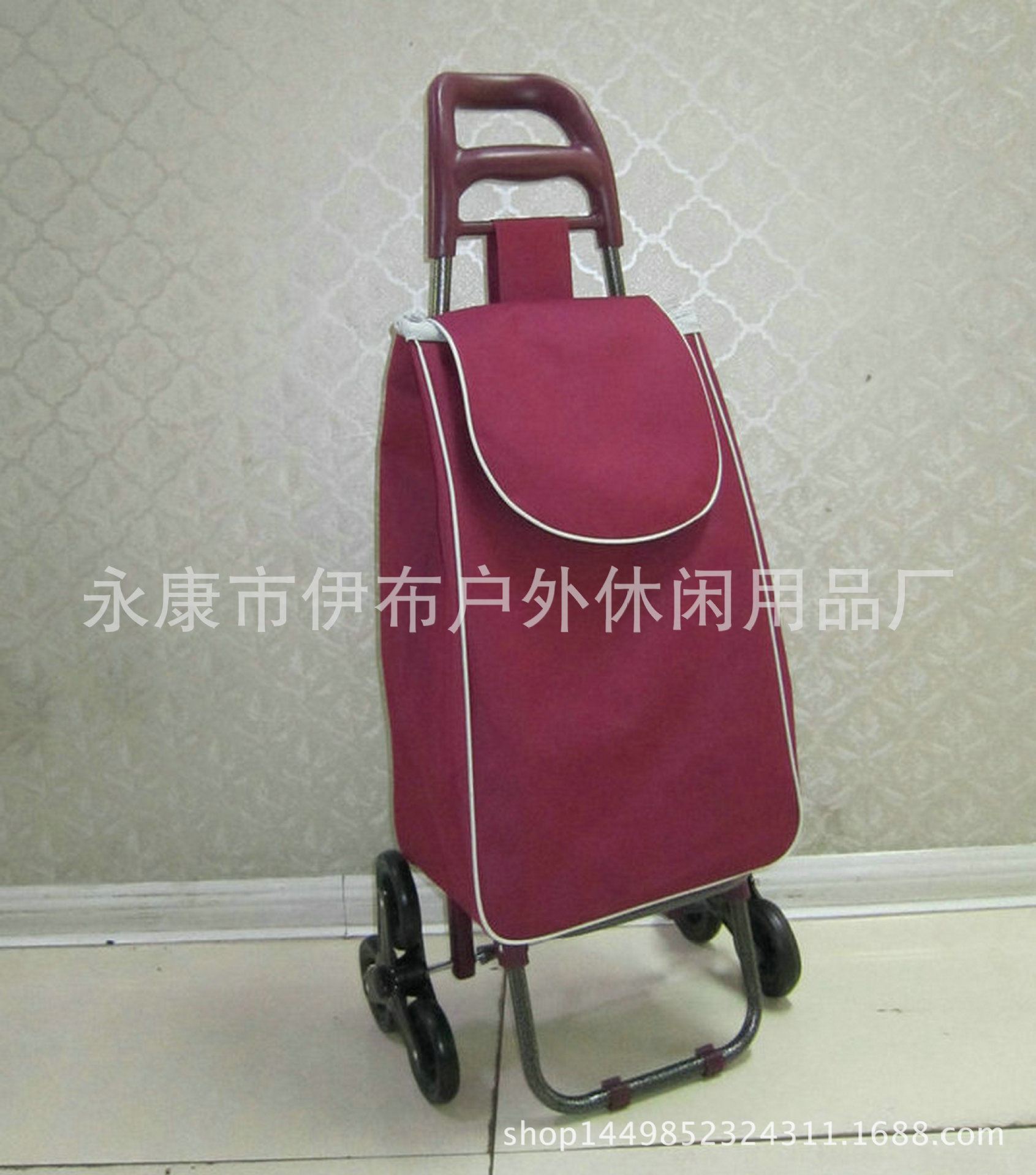 Three-wheeled shopping cart for climbing stairs, household folding grocery shopping cart, hand-pulled cart for the elderly to climb stairs, shopping cart for buying groceries pic 25