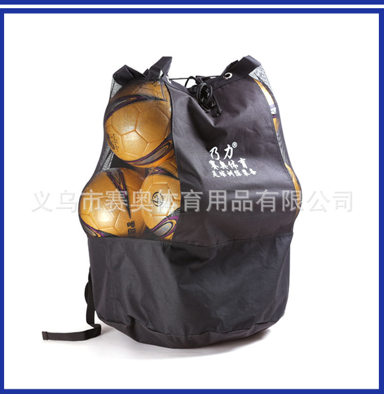 大号足球袋篮球网兜球包帆布篮球包篮球袋足球运动包收纳加厚型详情10