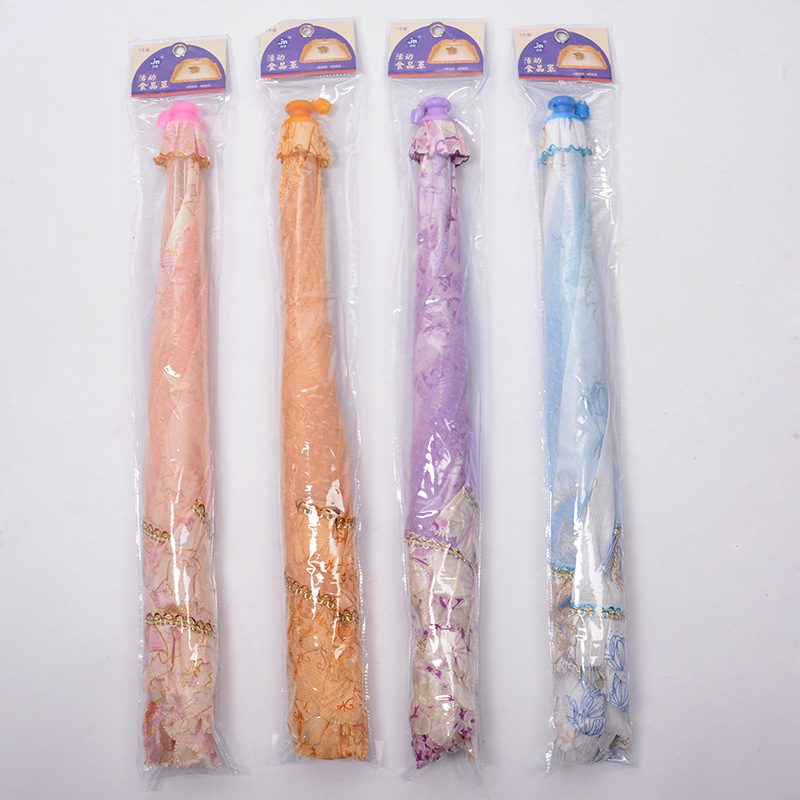 餐桌食品罩饭菜罩子厨房盖菜罩烫金高档可折叠防苍蝇防尘批发详情10