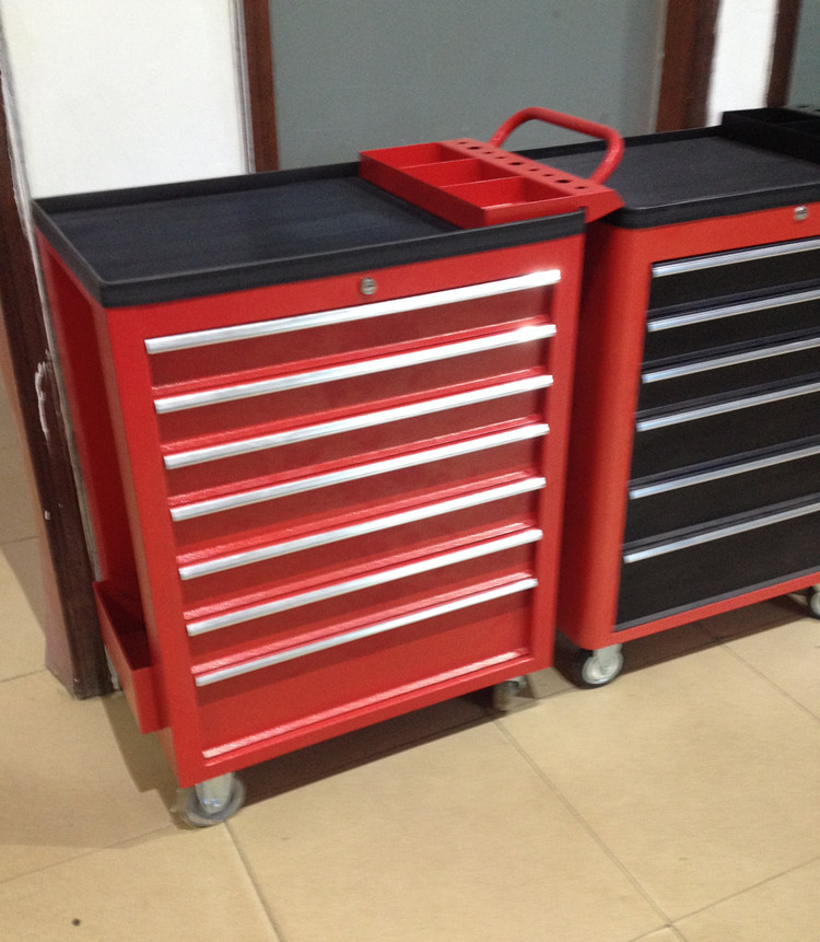移动工具车手推带7抽屉移动汽修工具车手推车多功能车间工具柜详情19