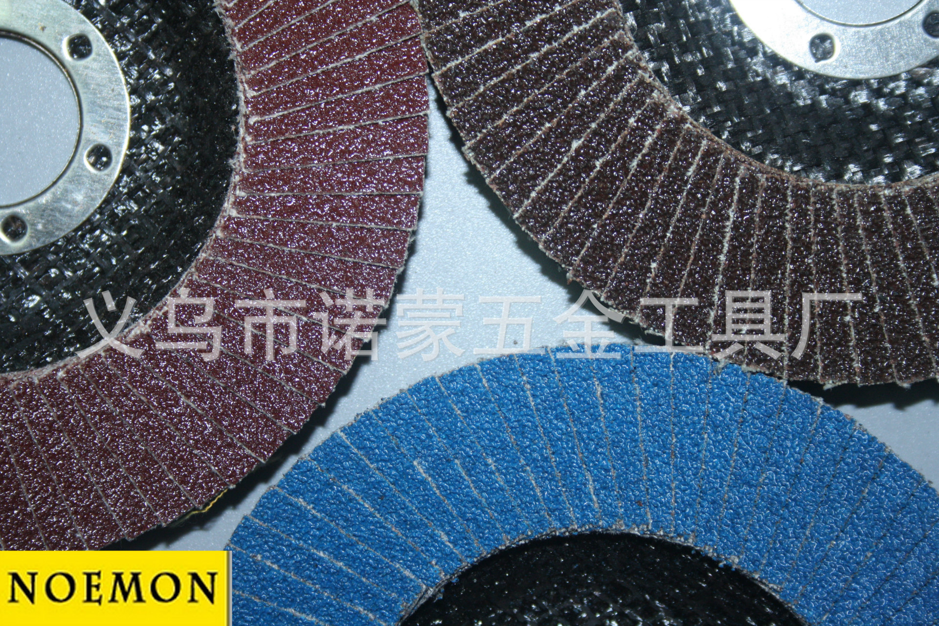 Factory direct supply of 4.5-inch brown corundum red sand mesh cover, blade and impeller 115*22mm polished wheel pic 21