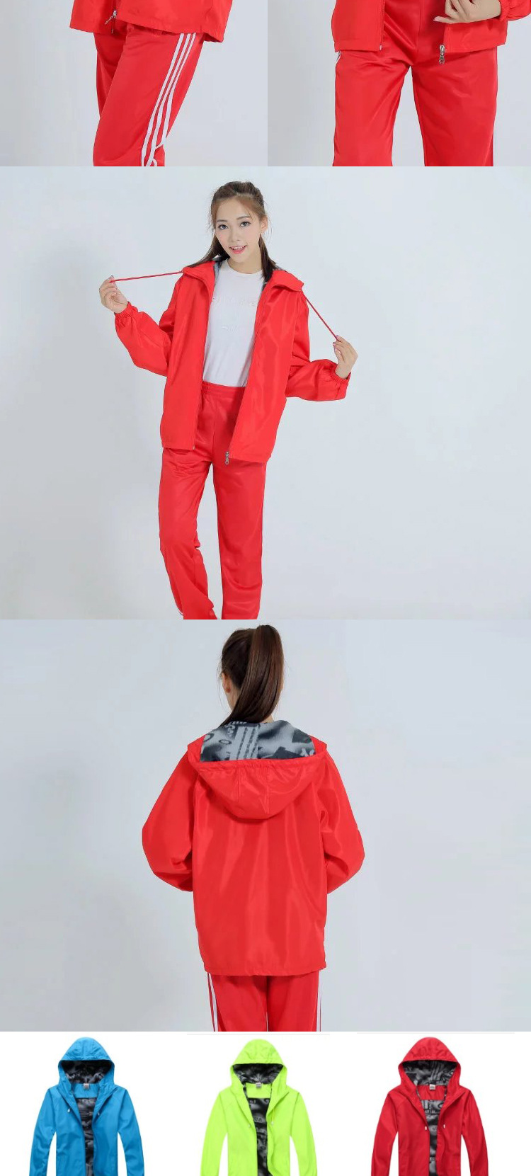 冬季抓绒户外广告风衣外套文化衫工衣厚实保暖防寒工装印字logo详情3