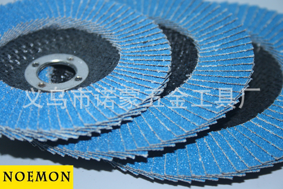 5-inch 125mm mesh cover calcined blue sand, 100-blade impeller, 100-blade polishing disc, grinding disc, Angle grinder impeller pic 12