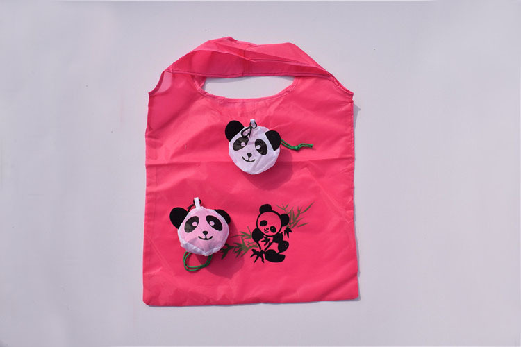 环保购物袋创意卡通动物折叠购物袋收纳包涤纶广告袋定制LOGO详情21