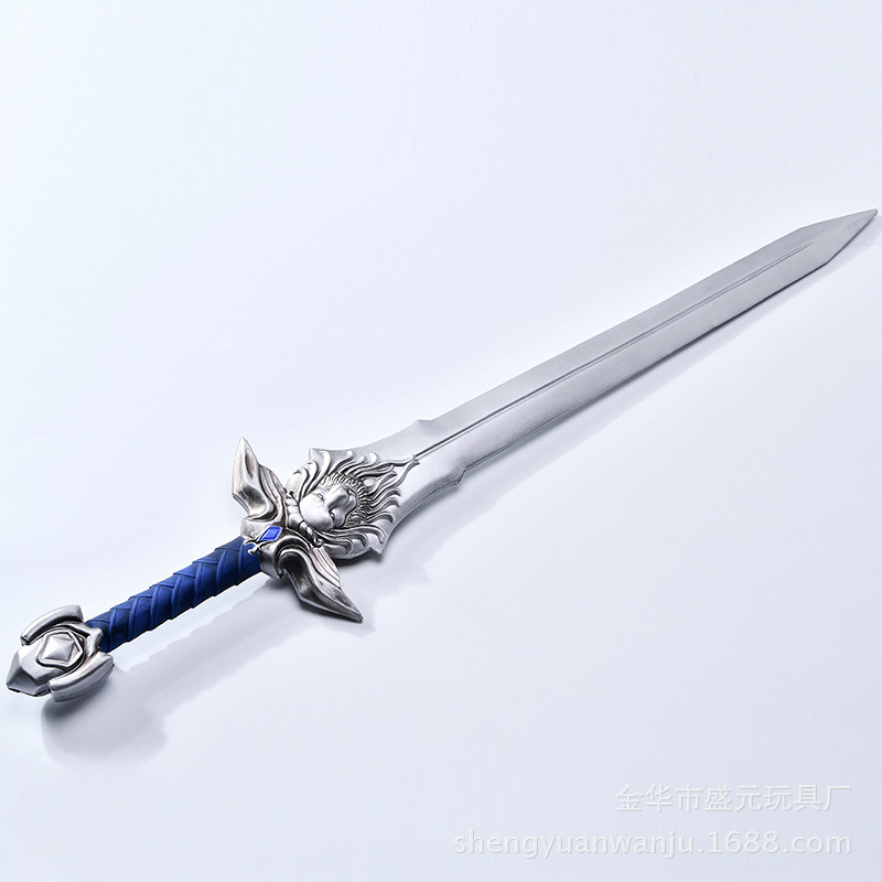 WOW魔兽cos武器道具PU霜之哀伤毁灭之锤魔兽世界莱恩国王之剑玩具详情5