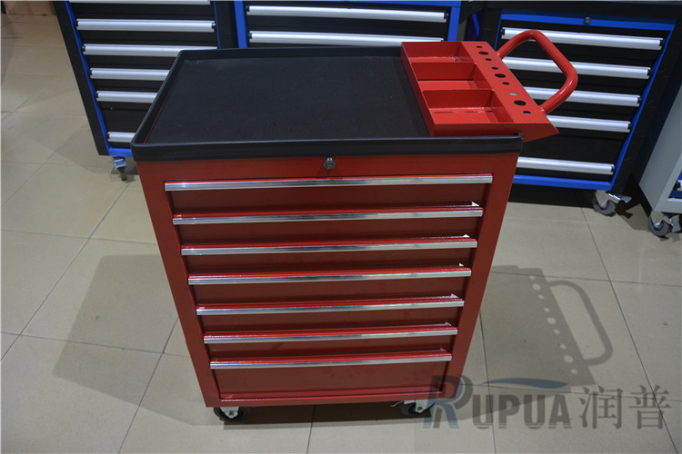 移动工具车手推带7抽屉移动汽修工具车手推车多功能车间工具柜详情20