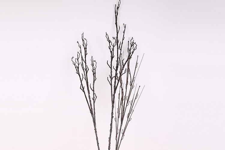 批发假花玉兰梅花手工花枝家居装饰办公文化仿真园艺枝叶树配件详情3