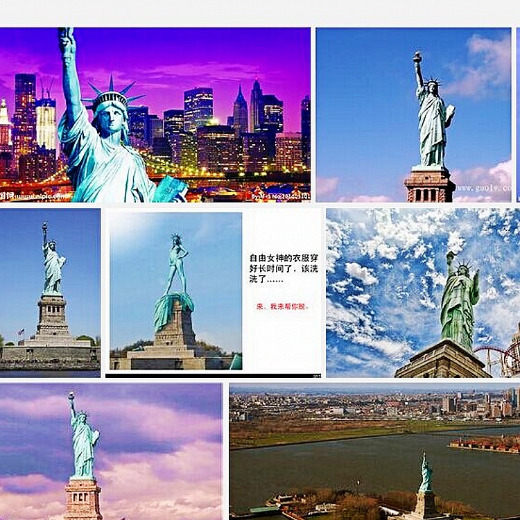 Creative metal handicrafts, American home craft ornaments, Statue of Liberty model ornaments in multiple sizes pic 29