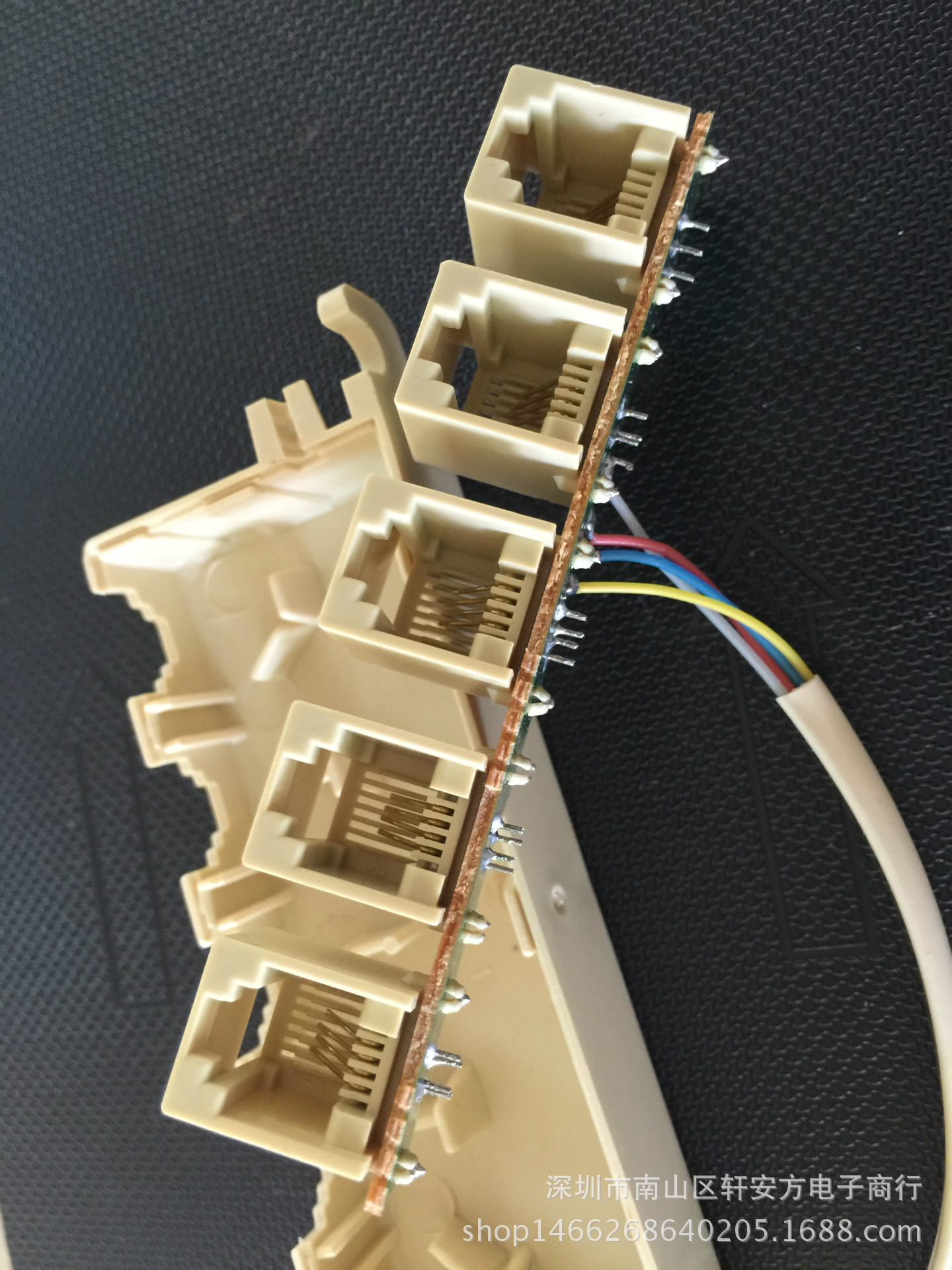 Telephone distribution box 1-5 RJ11 communication distributor 6P4C telephone junction box 1-5 manufacturer pic 4