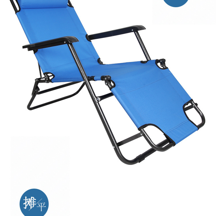 Outdoor multi-functional armchairs, beach chairs, office dual-purpose nap beds, folding chairs, lounge chairs are in stock and available for wholesale pic 13