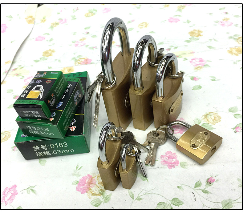 【产地小挂锁】38mm电箱锁一字门锁创意时尚超可爱锁子厂家直销详情36