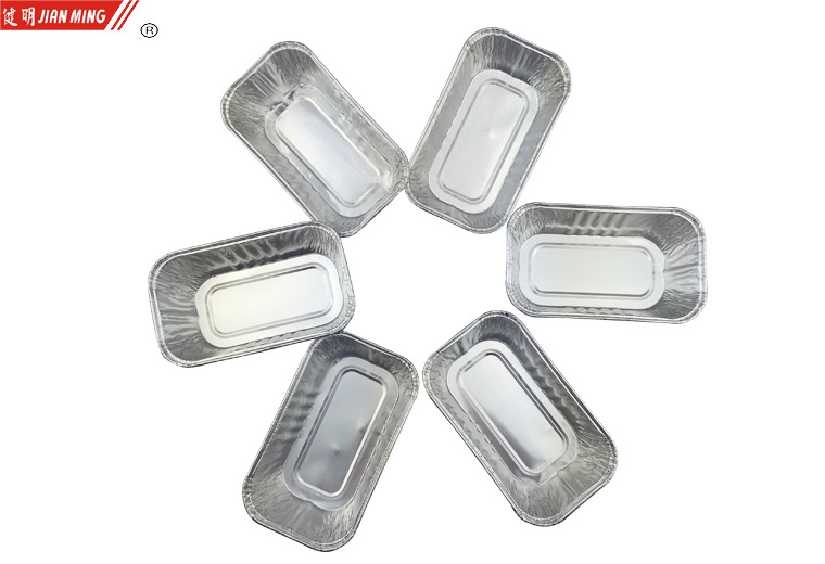 JM8076 aluminum foil rectangular cake mold for pastries, bread, chocolate cookies, utensils and utensils pic 9