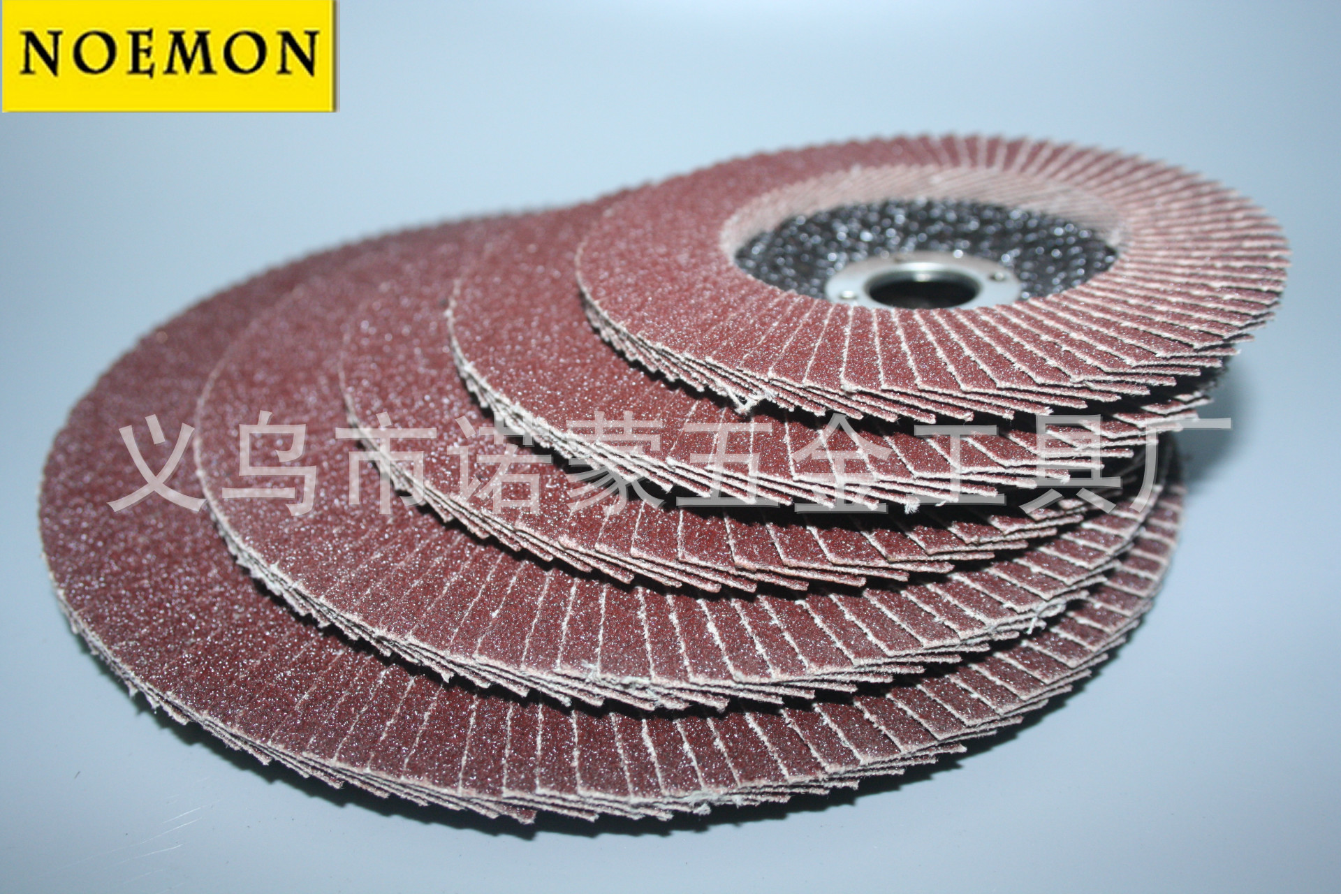 Factory direct supply of 4.5-inch brown corundum red sand mesh cover, blade and impeller 115*22mm polished wheel pic 12