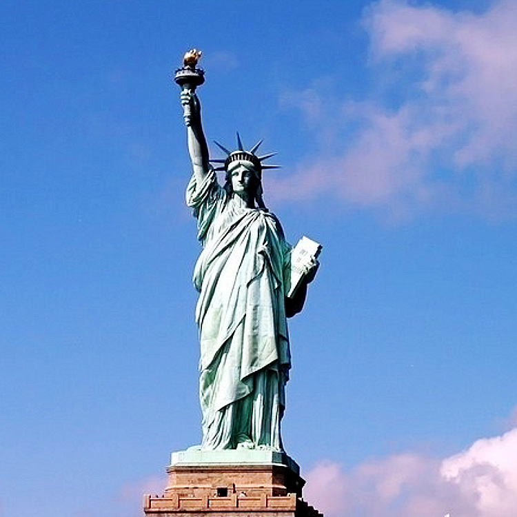 Creative metal handicrafts, American home craft ornaments, Statue of Liberty model ornaments in multiple sizes pic 30