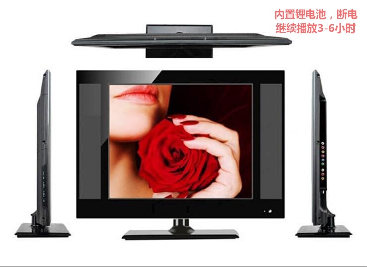 We supply 17-inch built-in digital TV DVB-T2 LCD TVS and 12V DC home color TVS pic 17
