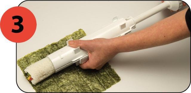 DIY kitchen gadgets, sushi roll maker, sushi mold, DIY cooking, rice roll, TV products, cross-border exclusive supply pic 4