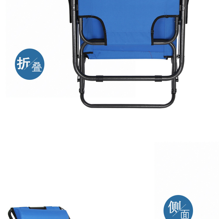 Outdoor multi-functional armchairs, beach chairs, office dual-purpose nap beds, folding chairs, lounge chairs are in stock and available for wholesale pic 12