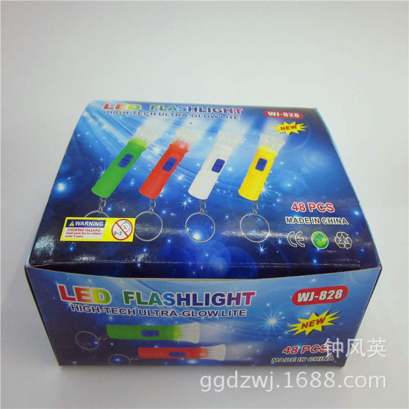 Mini flashlight for children, convenient to carry, transparent head flashlight manufacturer wholesale, hand-cranked charging pic 4