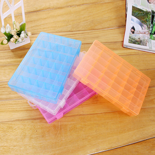 厂家批发PS塑料30克螺旋密封透明盒子通用加厚米珠包装盒批发详情9