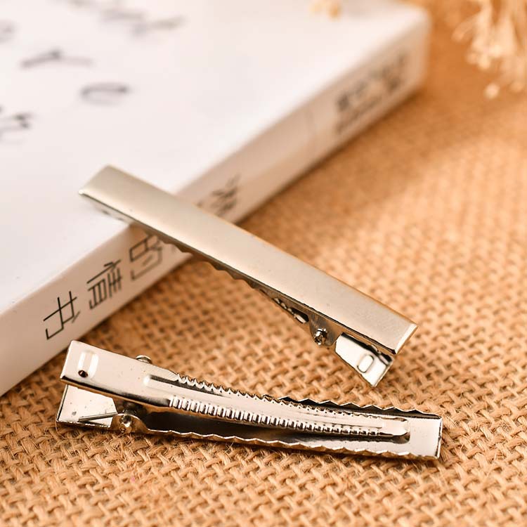 Square duckbill clips, diy hair clips, wholesale hair accessory materials, bb clips, plain clips, hair clips, square clips, duckbill clips, headwear pic 18