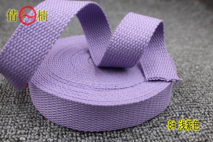 2345cm wide black and white cotton woven strap canvas bag, hand-held woven shoulder and backrest accessory A, multi-purpose accessory pic 7