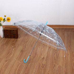 Factory wholesale straight 16-bone rainbow umbrellas, long-handled automatic umbrellas, creative gifts, advertising umbrellas, logo printing pic 3