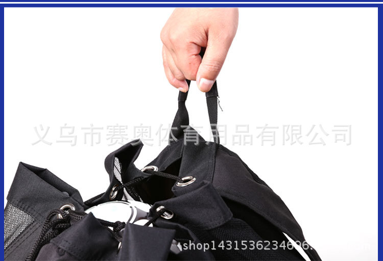 大号足球袋篮球网兜球包帆布篮球包篮球袋足球运动包收纳加厚型详情18