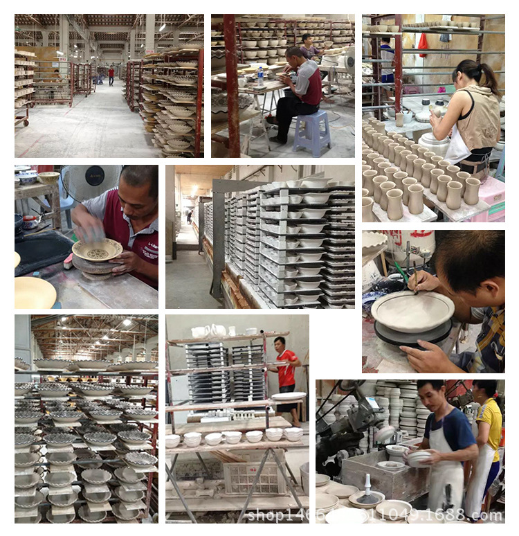 Japanese tableware, steak plates, Western plates, ceramic plates, household bone plates, ceramic plates, high appearance level, cross-border wholesale pic 20