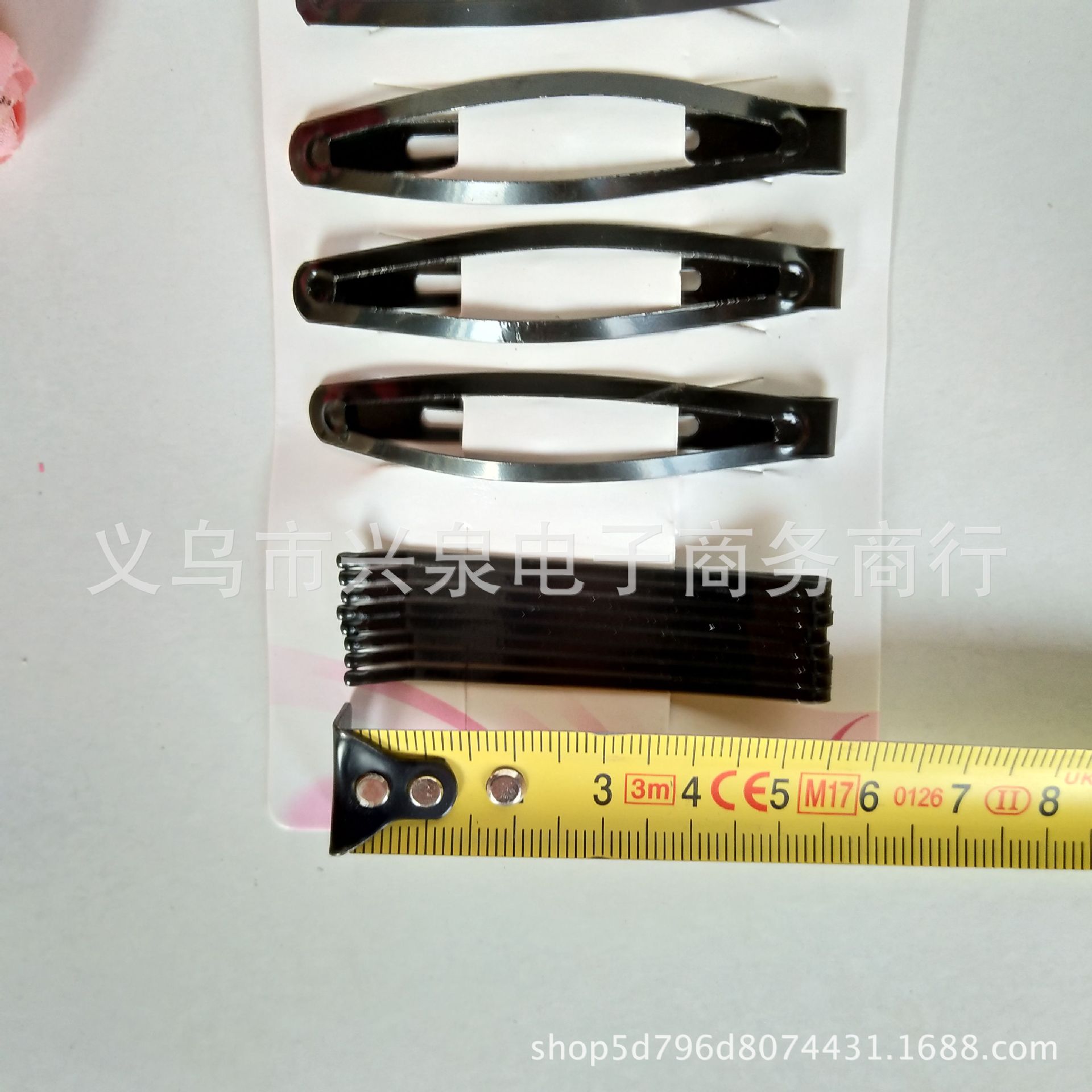 【 Zone 1-5 】 White hair clip 10/ pack 2000/ box one-yuan store BB clip set Black hair clip Side clip Bangs clip card BB clip one-yuan supply pic 5