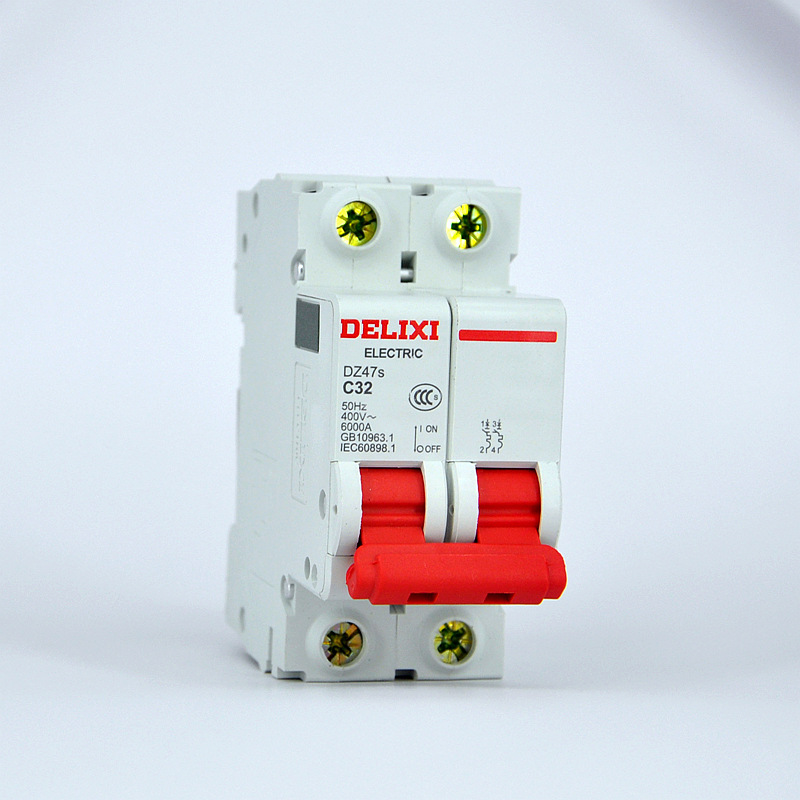 Delixi New DZ47s air switch, low-voltage miniature circuit breaker 1 2 3 4p air switch pic 6