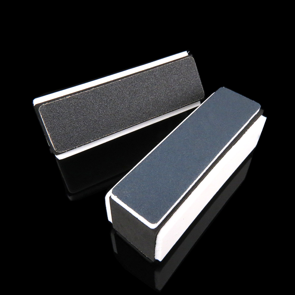 Black and white four-sided high-elasticity polishing blocks, gold and silver jewelry and cultural relic polishing and grinding blocks, multi-functional Bodhi walnut polishing plates pic 17