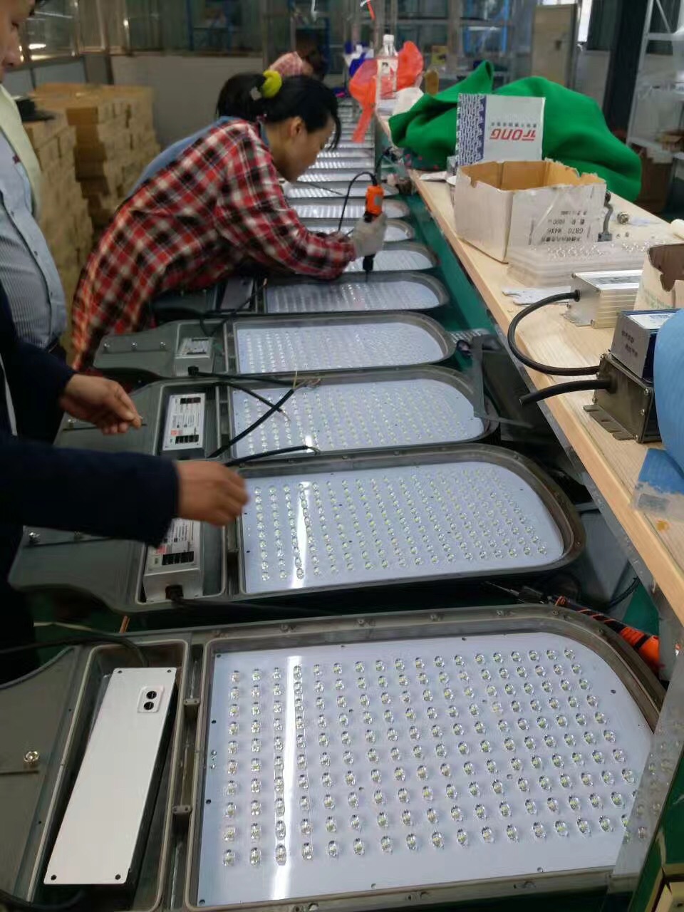 LED street lamp head 12W, 30W, 40W, 50W, 60W, 80W, small Golden Bean street lamp, solar flat toothbrush, street lamp arm pic 20