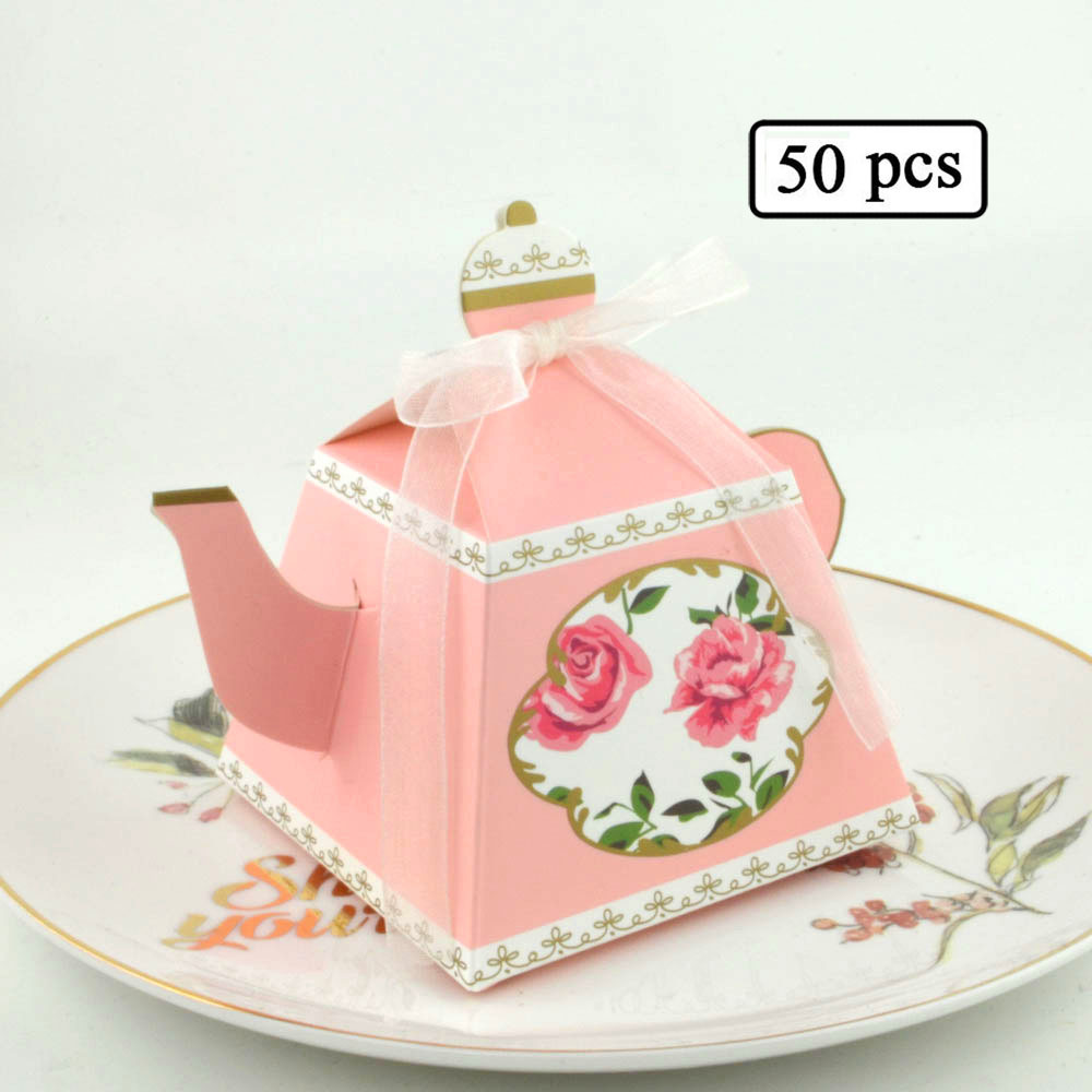 Creative European-style teapots, wedding candy boxes, spring candy boxes, gift boxes, wedding candy boxes, wedding candy packaging boxes wholesale pic 8
