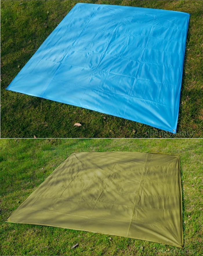 盛源户外多功能防水地布210*200cm遮阳地席简易天幕帐篷防潮详情17