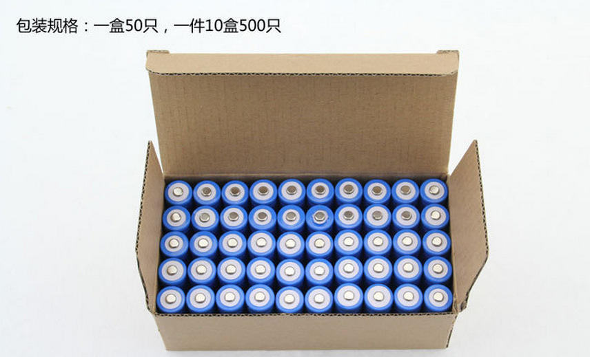 工厂批发14500锂电池强光手电专用锂电池内阻14500尖头3.7V详情17