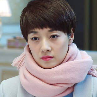 Factory direct sales of new imitation cashmere scarf for women, Korean version for autumn and winter warmth cashmere solid color gift scarf shawl pic 13